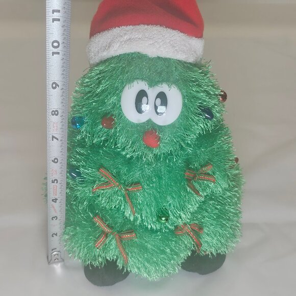 Sound N Light Plush Animated Rocking Around The Christmas Tree Lighted Moving - Picture 8 of 8
